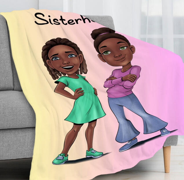 Zoe and Chloe Blanket